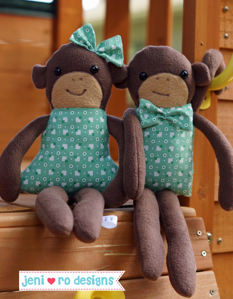 green monkey twins