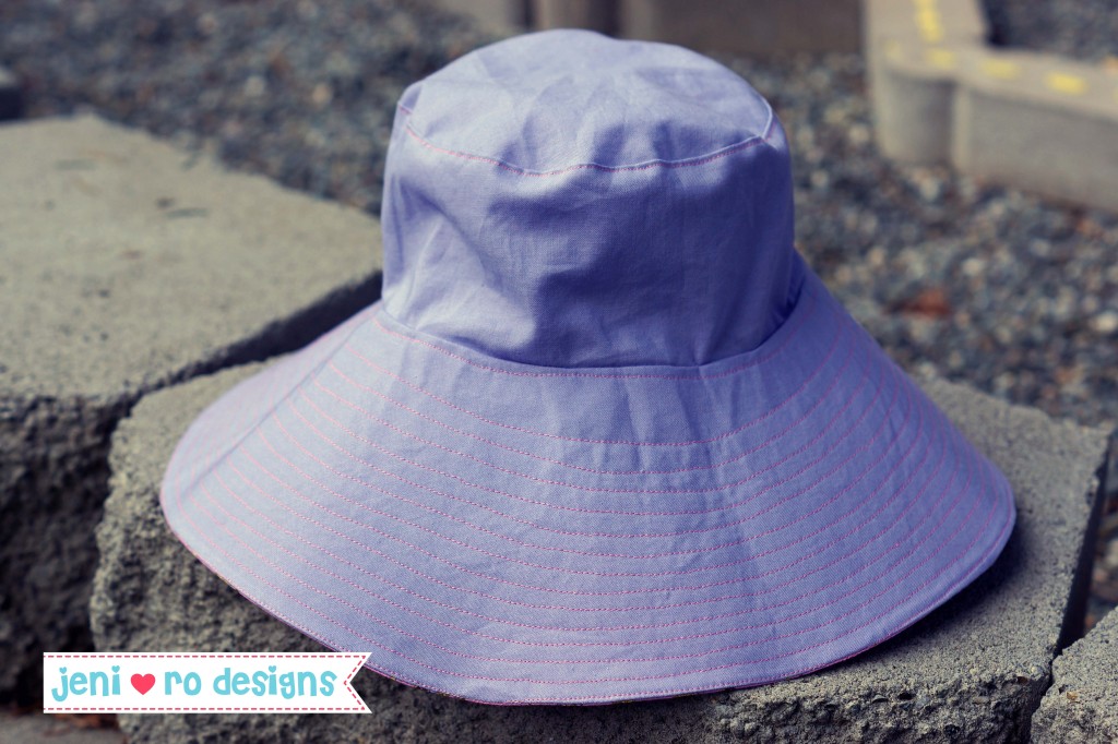o hat purple side