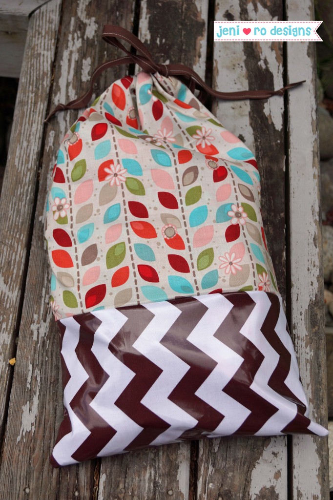 A picnic blanket in bag