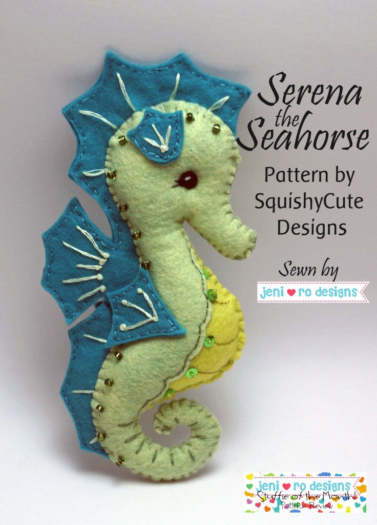 Serena the seahorse title page