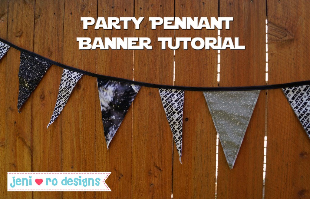 party pennant banner tutorial title image