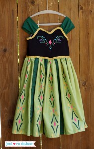 O's 5th Birthday Dress - Anna Coronation Dress • jeni ro designs