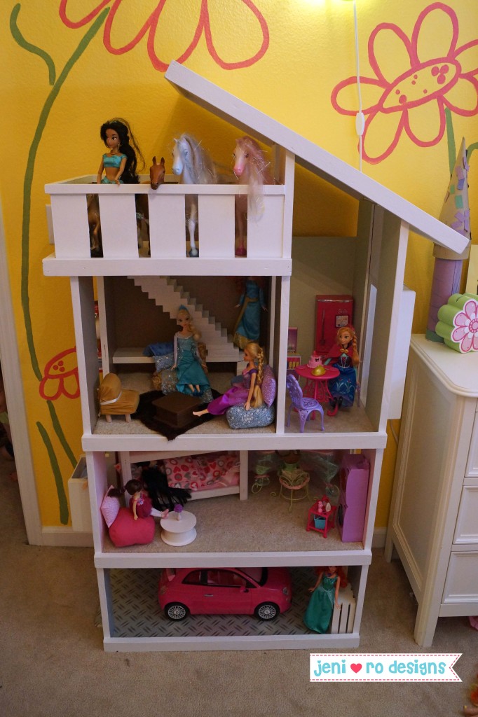 barbie house furnished full
