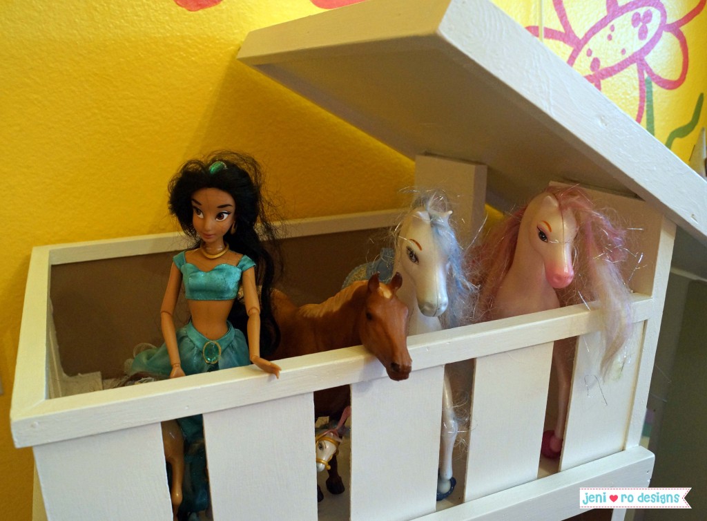 barbie house furnished top floor stable 2