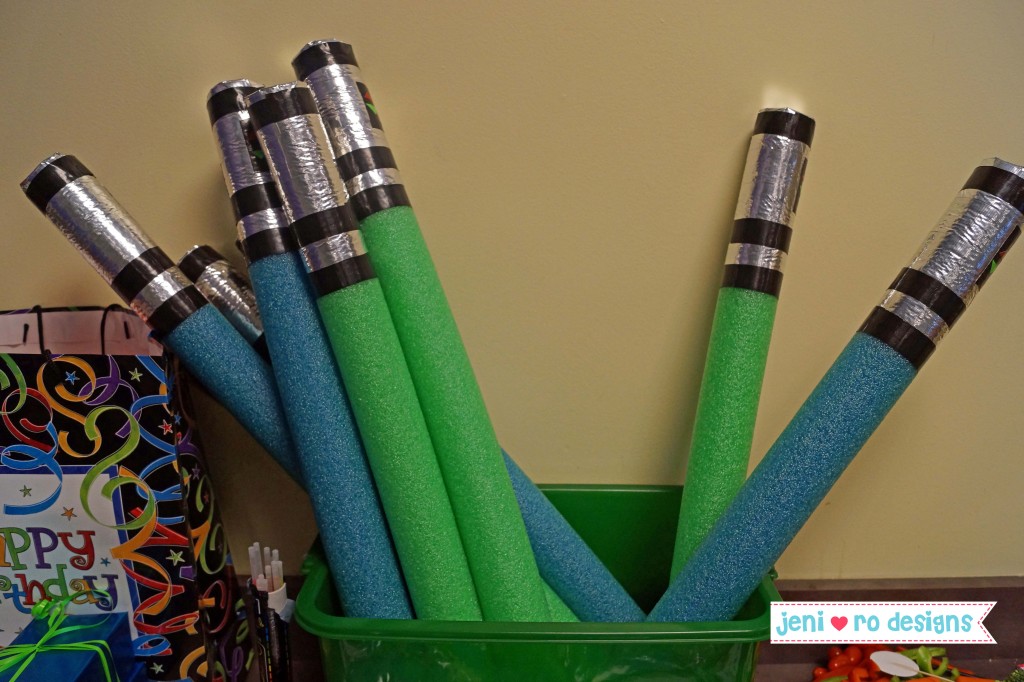lego star wars party light sabers