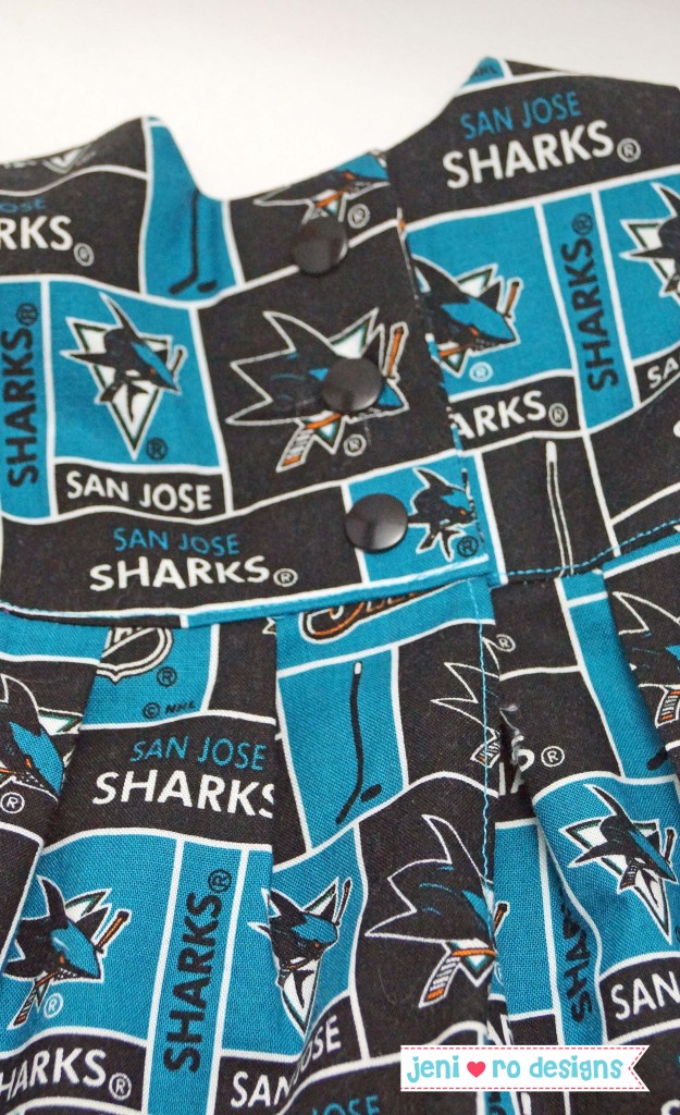 sharks dress back