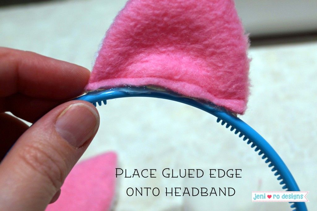 ear to headband with title