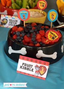 Mr. V's Paw Patrol 4th Birthday Party - The details! • jeni ro designs