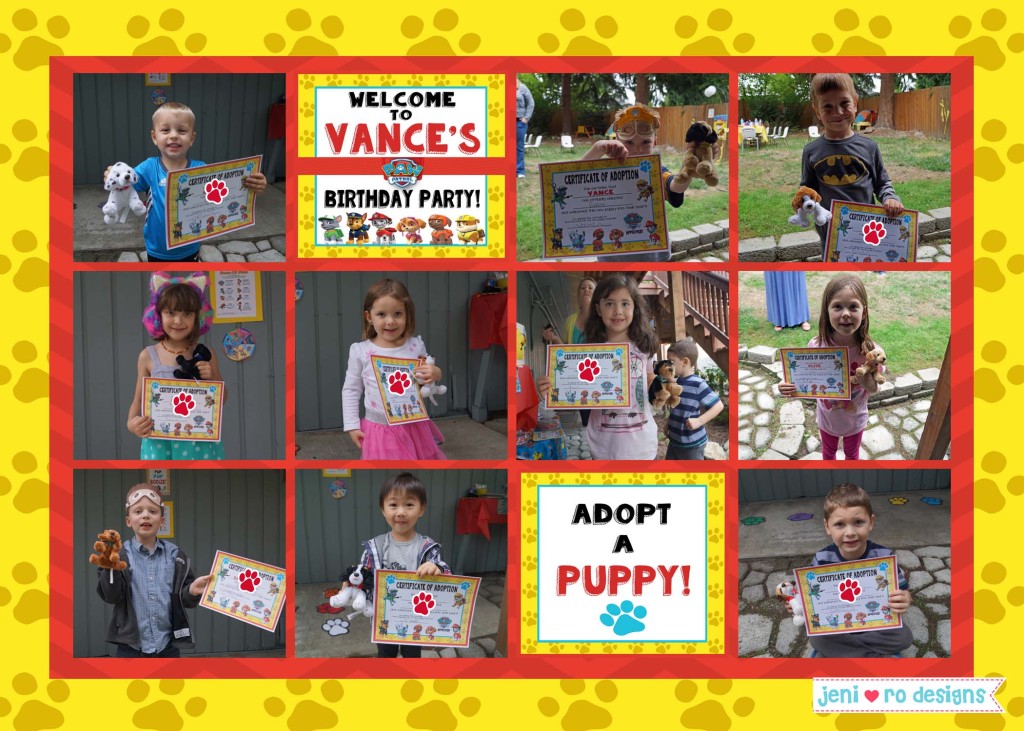 vance bday party adopt a puppy for blog