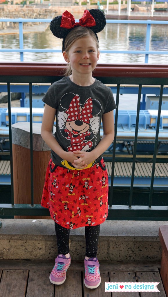 red mickey skirt disney wardrobe 2015 jeni ro designs