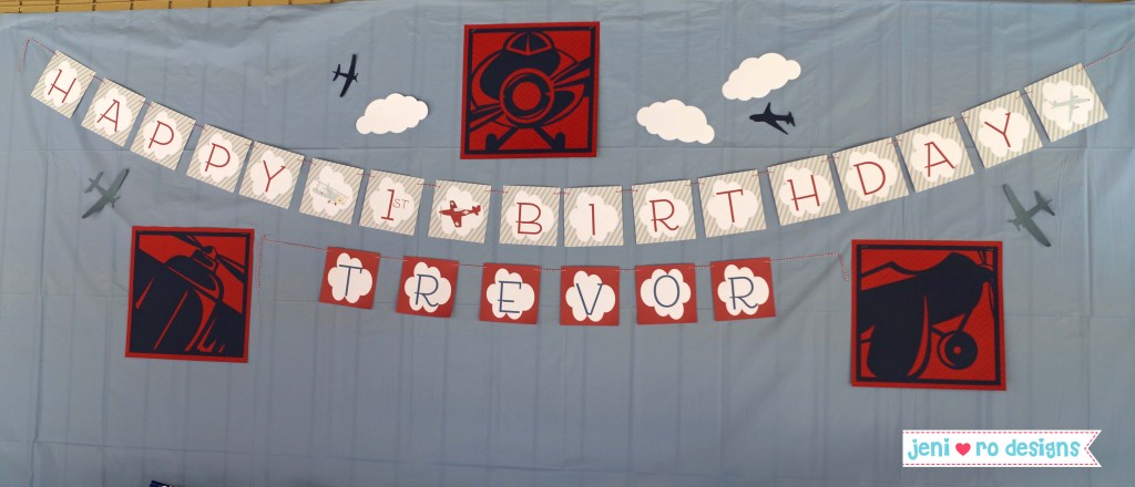 aviator birthday party - jeni ro designs