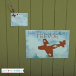 Party Game - Pin the Propellor on the Plane Printable game - Airplane birthday - Aviator birthday - Image 3