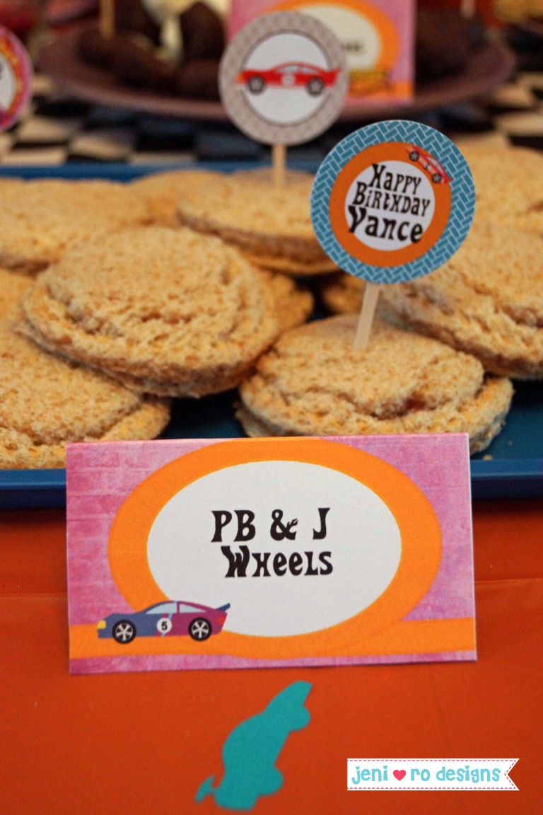 Race Car "Hot Wheels" Birthday Party Decor & Snacks • jeni ro designs