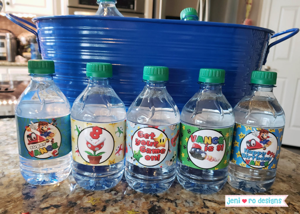 printable water bottle labels