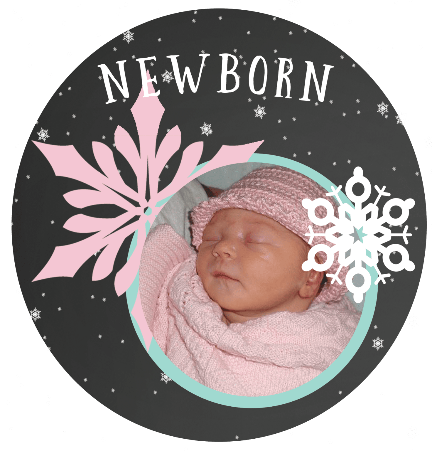 Winter ONEderland Monthly banner - Printable monthly birthday banner ...
