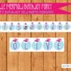 Mermaid Birthday printable set, Mermaid Birthday, Mermaid Party, Mermaid birthday printable decor, Mermaid invite, Personalized - Image 3