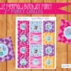Mermaid Birthday printable set, Mermaid Birthday, Mermaid Party, Mermaid birthday printable decor, Mermaid invite, Personalized - Image 6