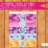 Mermaid Birthday printable set, Mermaid Birthday, Mermaid Party, Mermaid birthday printable decor, Mermaid invite, Personalized - Image 9