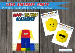 Lego Birthday printables for your Lego lover's birthday celebration!