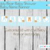 Teddy Bear Boy Baby Shower Printable Decor Set, Teddy Bear Baby shower, Teddy Bears, Boy Bear, Baby shower printables - Image 4