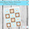 Teddy Bear Boy Baby Shower Printable Decor Set, Teddy Bear Baby shower, Teddy Bears, Boy Bear, Baby shower printables - Image 8