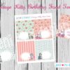 Vintage Kitty Party printable set, Vintage Kitty birthday, Kitty birthday, Vintage cat birthday, Vintage Kitty decorations - Image 7
