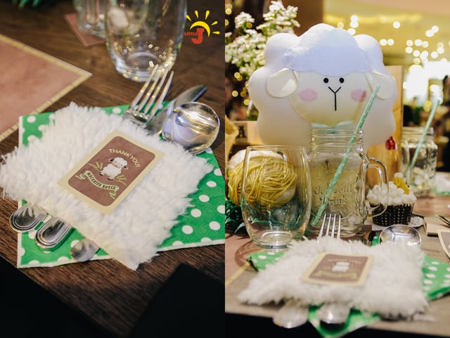 Spring party theme - little lamb