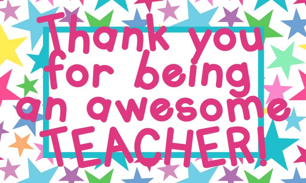 Teacher/Staff Appreciation Thank you notes! FREEbie! • jeni ro designs