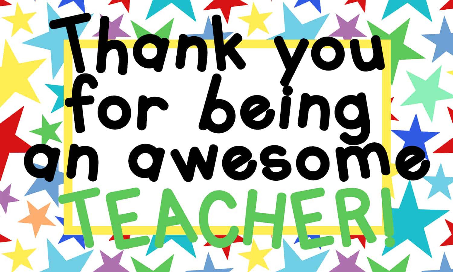 Teacher/Staff Appreciation Thank you notes! FREEbie! • jeni ro designs