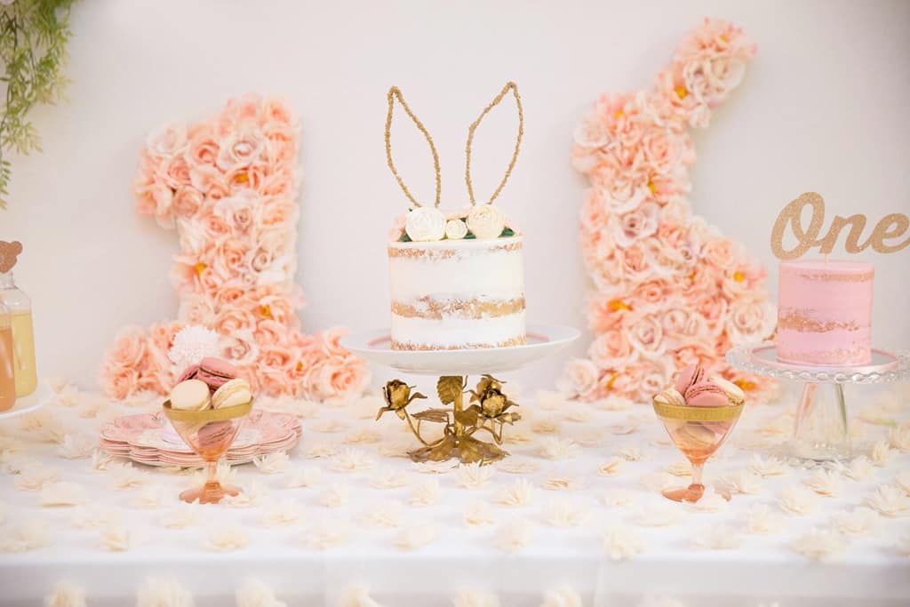 Spring party theme - bunnies