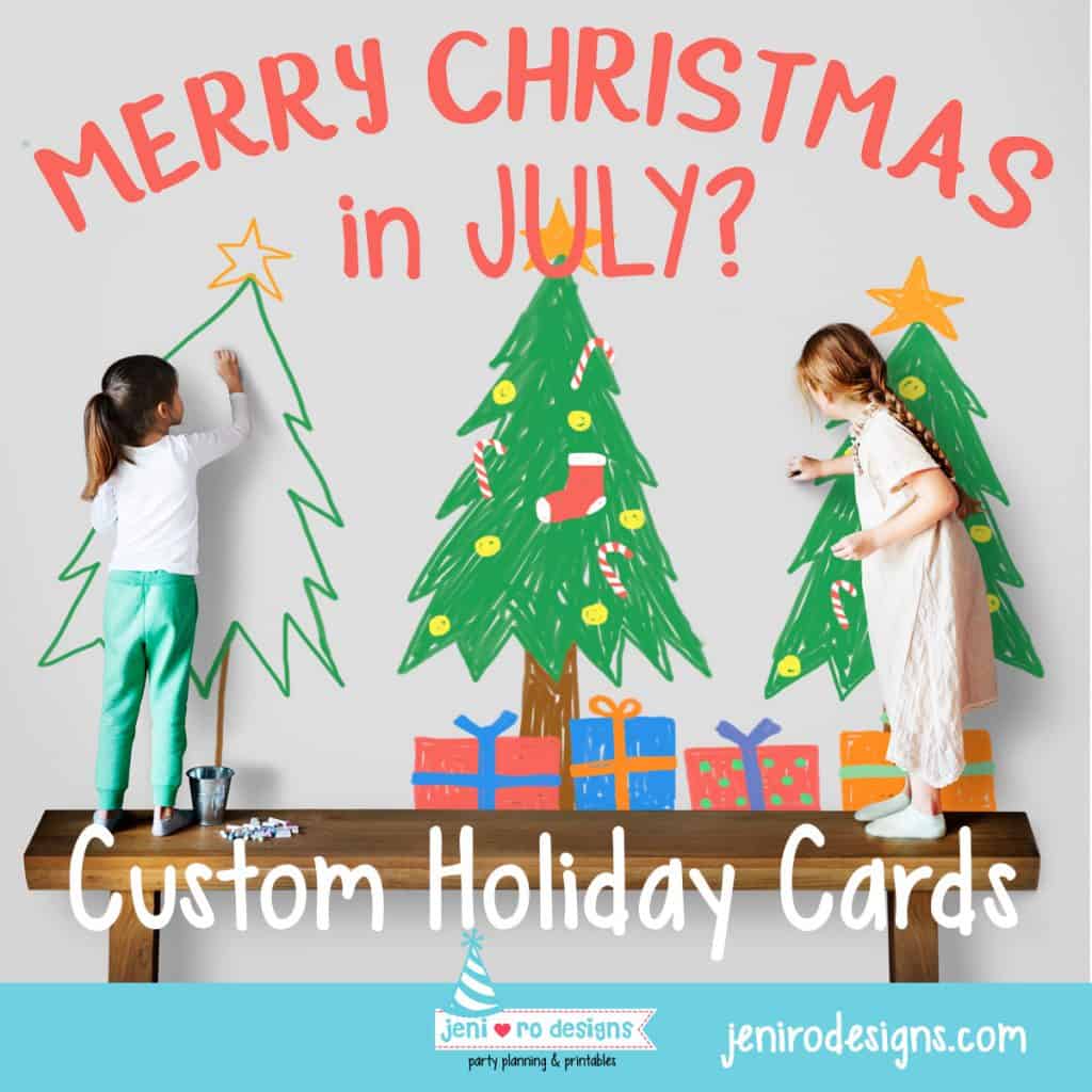 Not too early to think about Printable Holiday Cards.