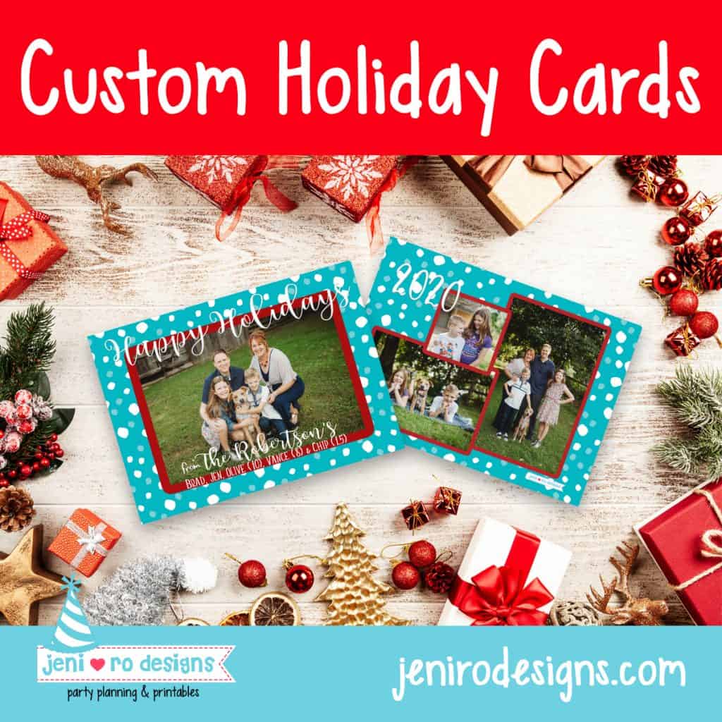 custom holiday cards