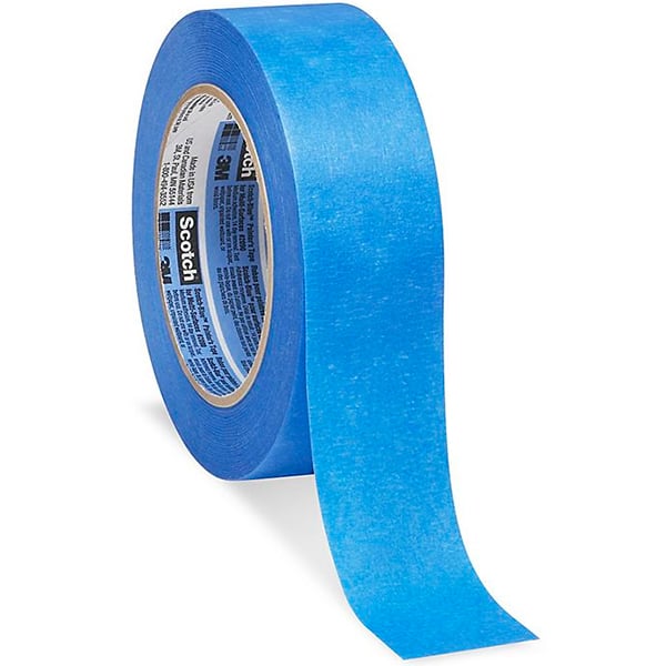 blue painters tape party decorating tools