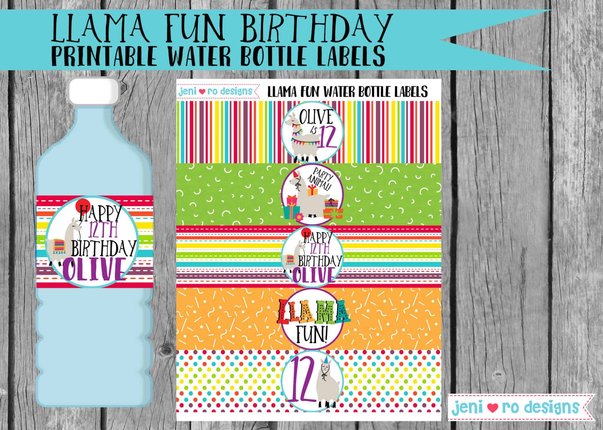 Llama Fun printables! Fun new party design in the shop!