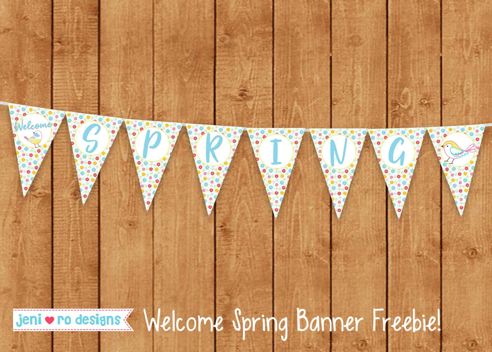 welcome-spring-banner-new-freebie-in-the-printable-library