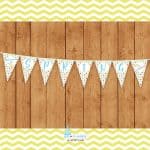 Spring banner printable to welcome the new season!