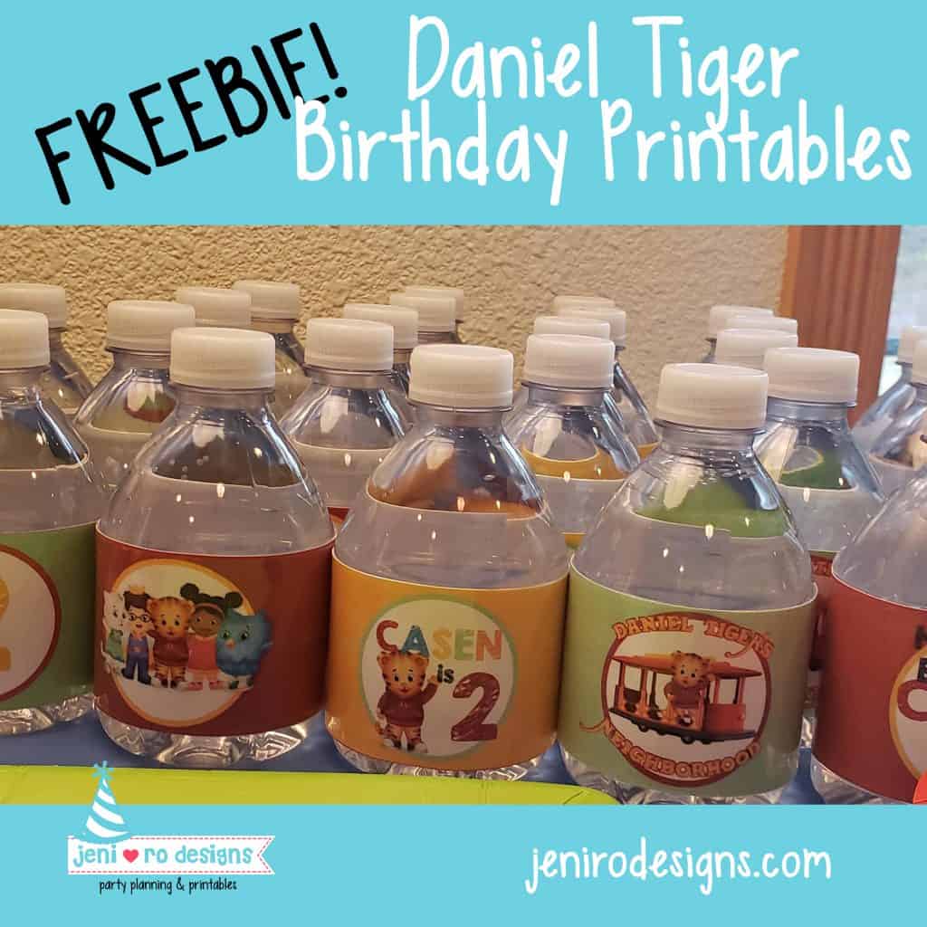 Daniel Tiger birthday