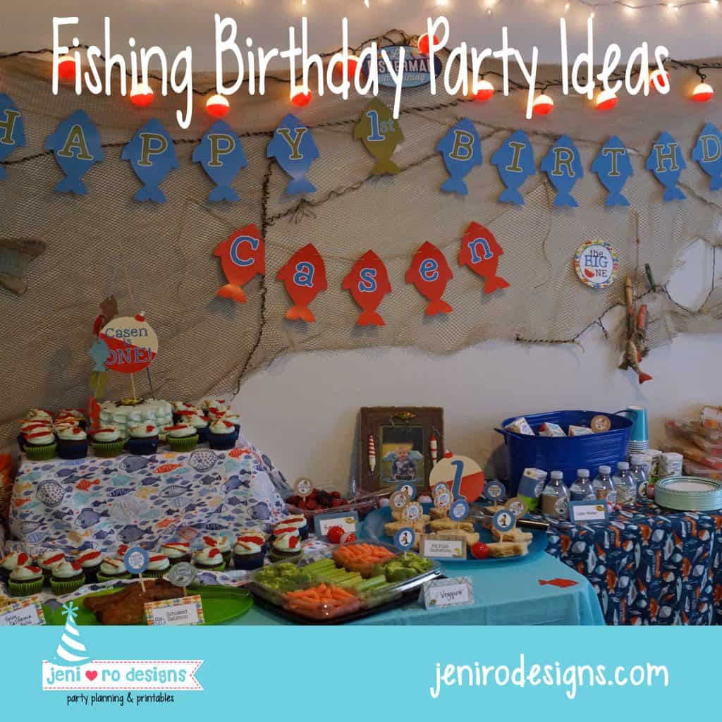 fishing birthday party