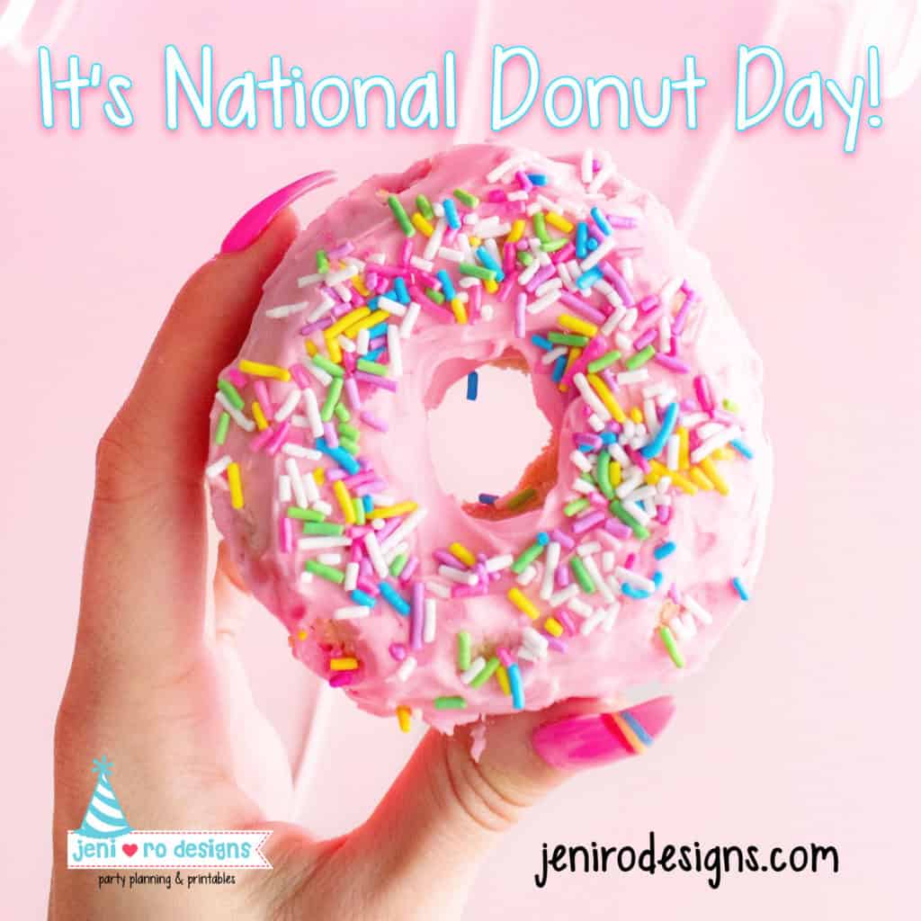 National donut day