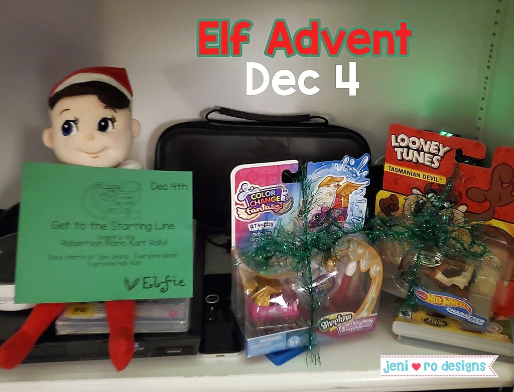 elf on the shelf family advent