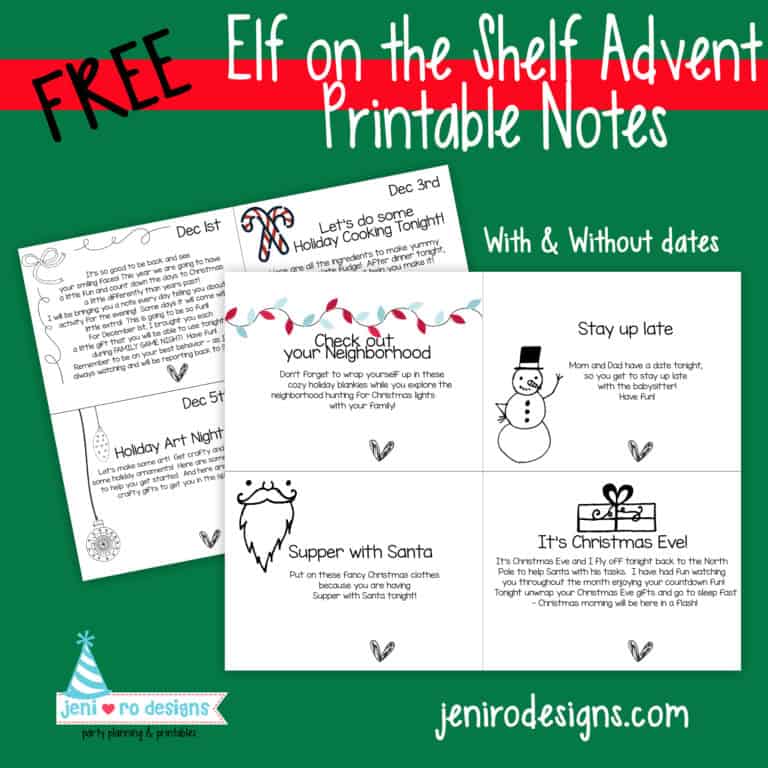 5 steps to create your own Elf on the shelf family advent