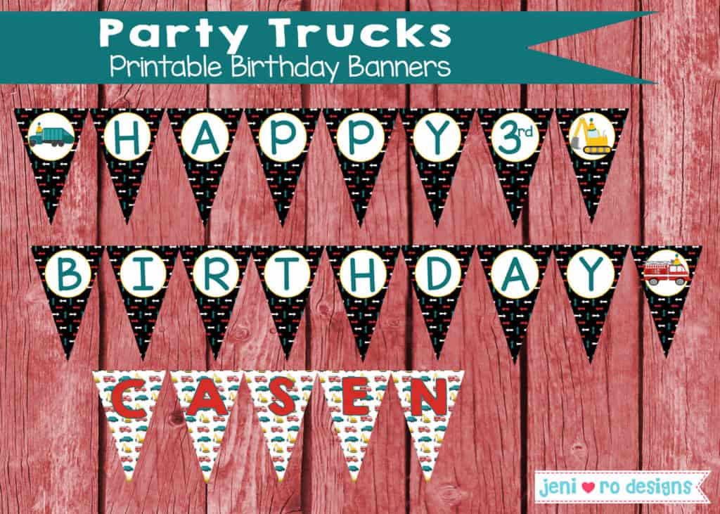 truck birthday