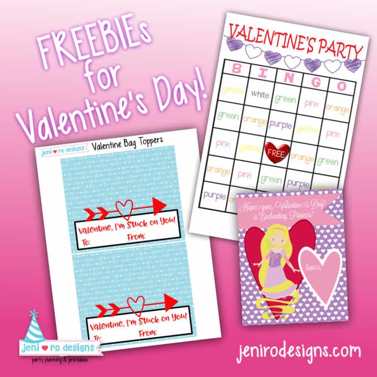 Valentine Printables in the jeni ro designs Free Printable Library