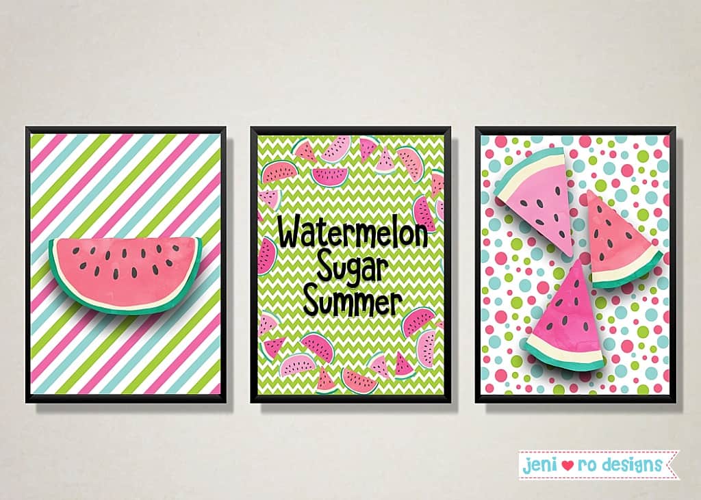 summer printables - art prints