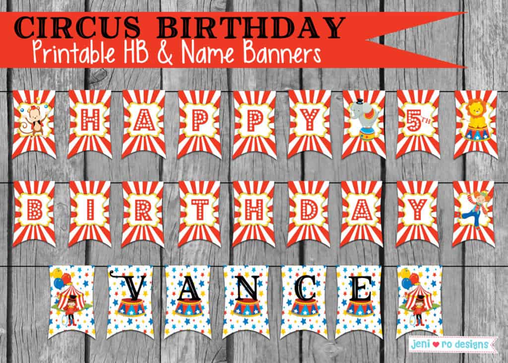 circus birthday