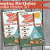 Camping Birthday Party printable set, Camping party, campsite, campfire, camping animals, kids party printables - Image 3
