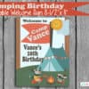 Camping Birthday Party printable set, Camping party, campsite, campfire, camping animals, kids party printables - Image 6