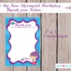 Mermaid Birthday, Printable Party decor set, Mermaids, Under the sea, mermaid, Birthday printable set, personalized - Image 7