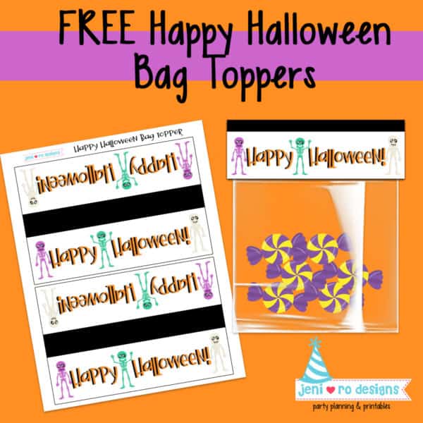 Halloween Free Printables in the FPL