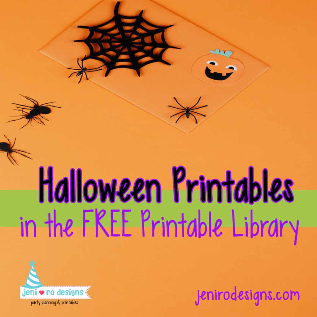 halloween decorations - free printables